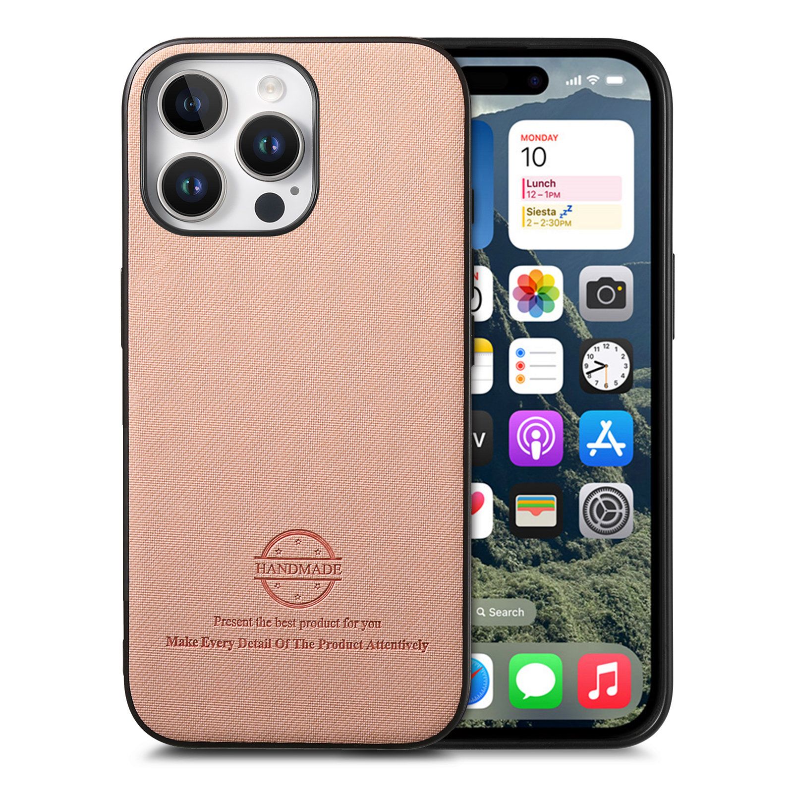 智能手机壳 用于 Apple iPhone 11 Pro Max, 热塑性聚氨酯, 粉红色