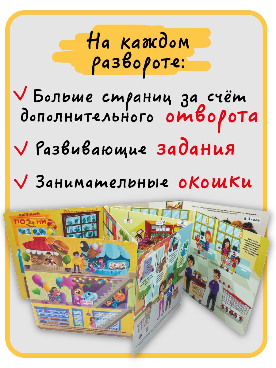 Детская книжка с окошками энциклопедия для малышей Виммельбух | Reference Book - Ozon image 2