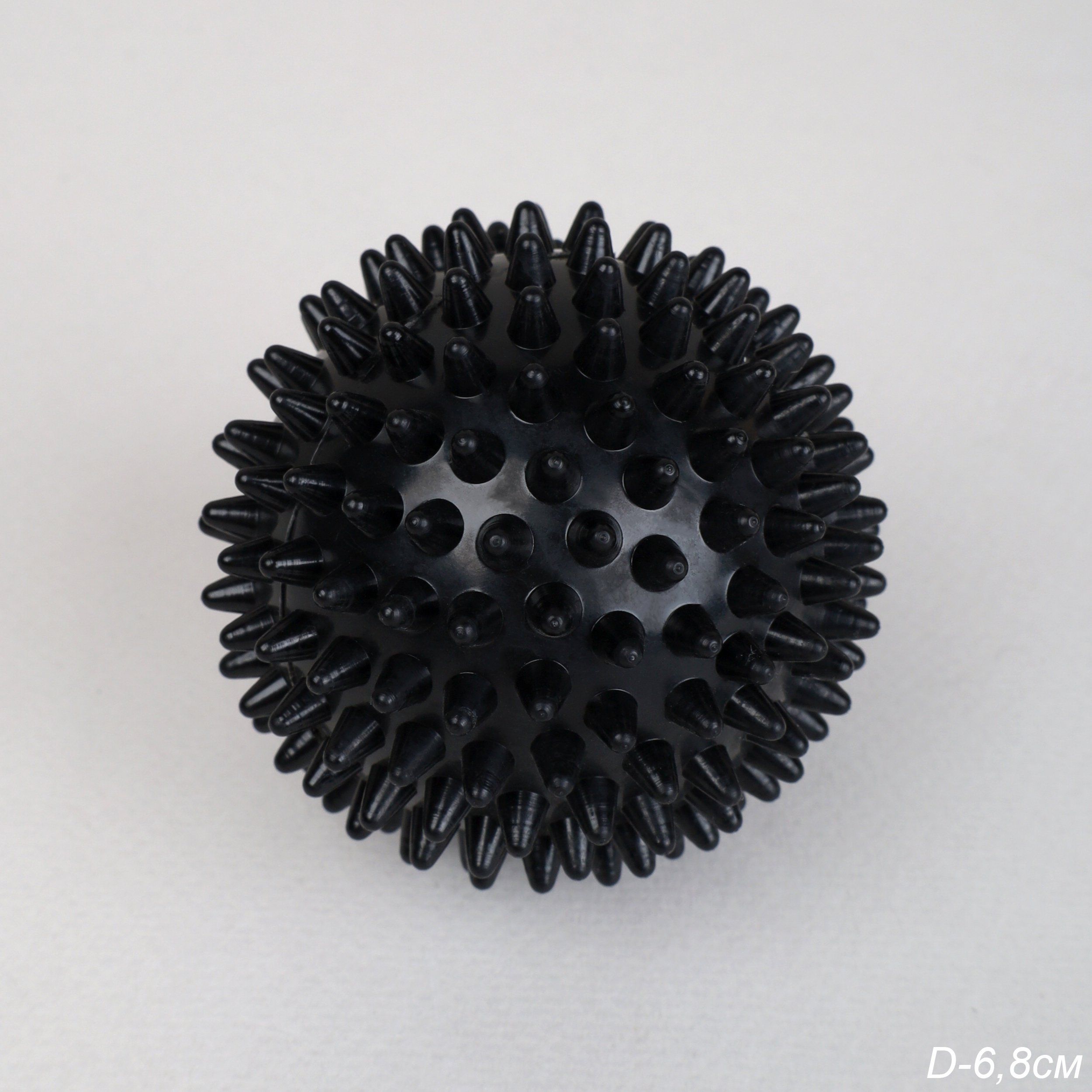 Мячик массажный Woohooo Spiny 6,8 см, черный Мячик массажный Woohooo Spiny 6,8 см, черный