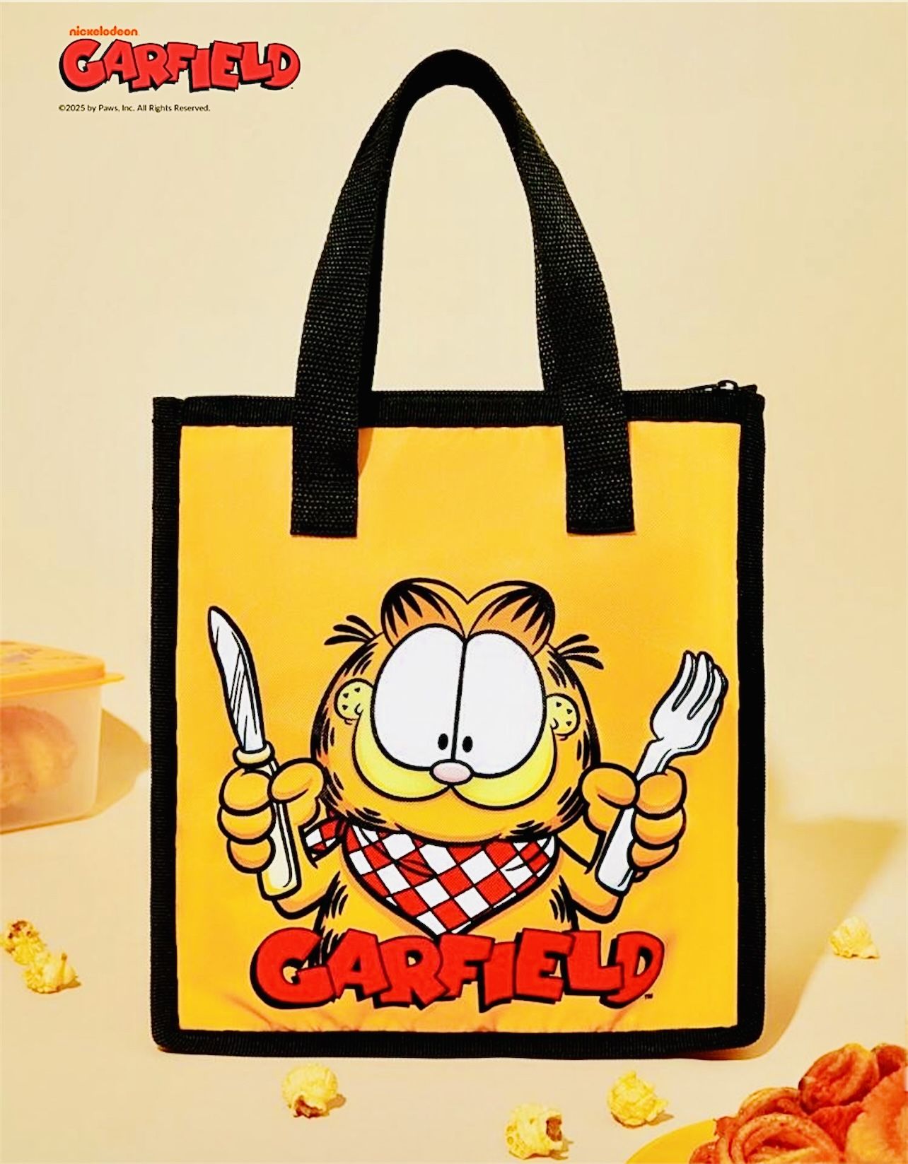Гарфилд / Garfield Термосумка для еды с ручками