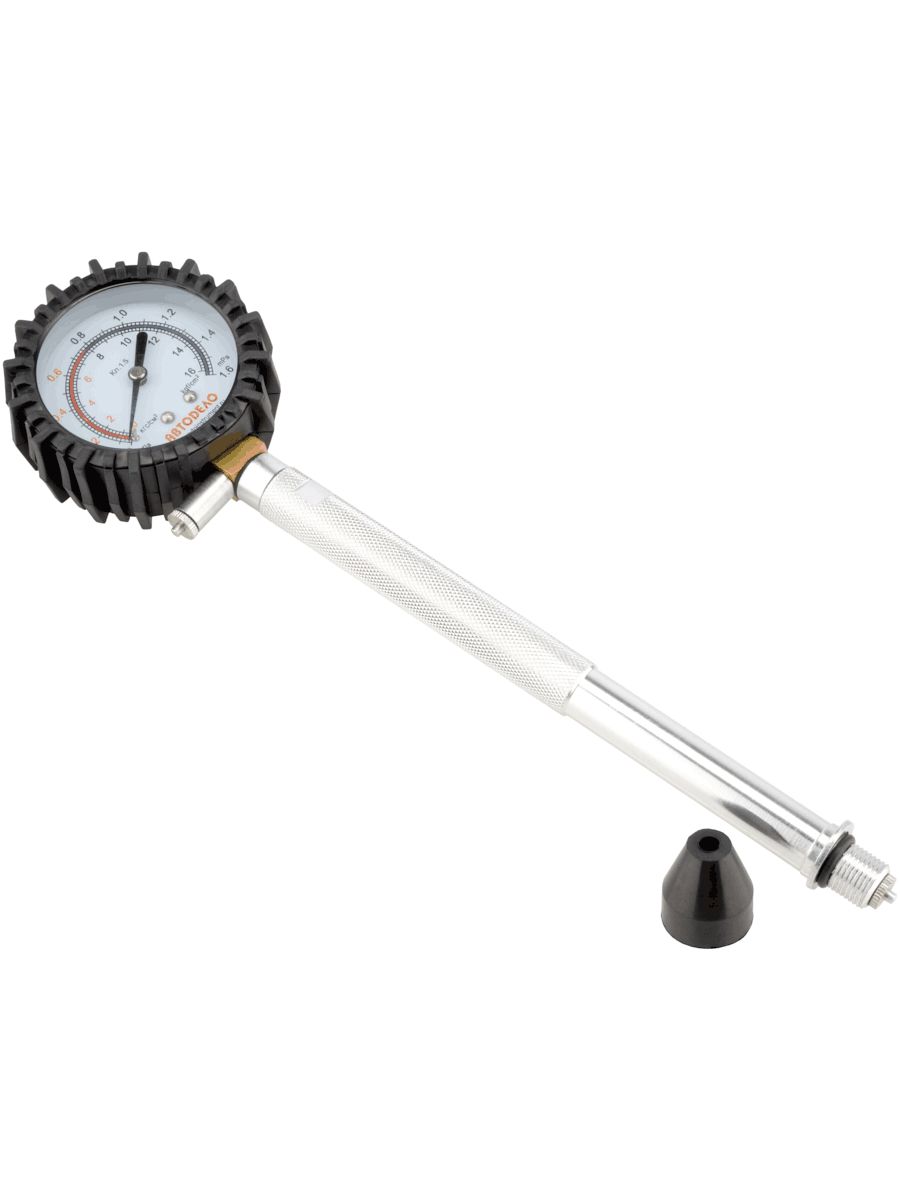 Компрессометрдлябензиновыхдвигателей16клапанов,удлиненный,АвтоDело(40103)