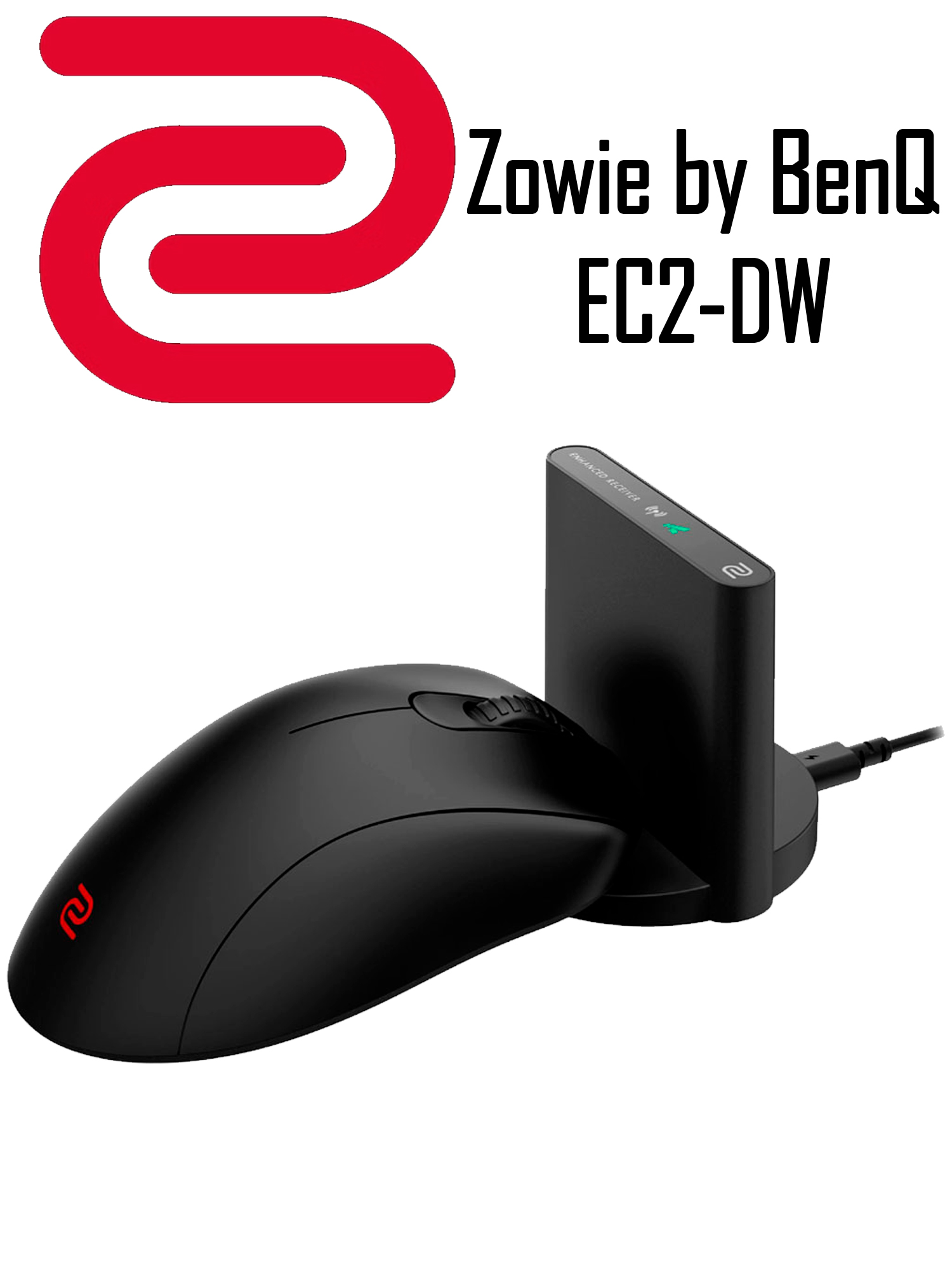 Игровая мышь беспроводная Zowie by BENQ беспроводная EC2 , черный