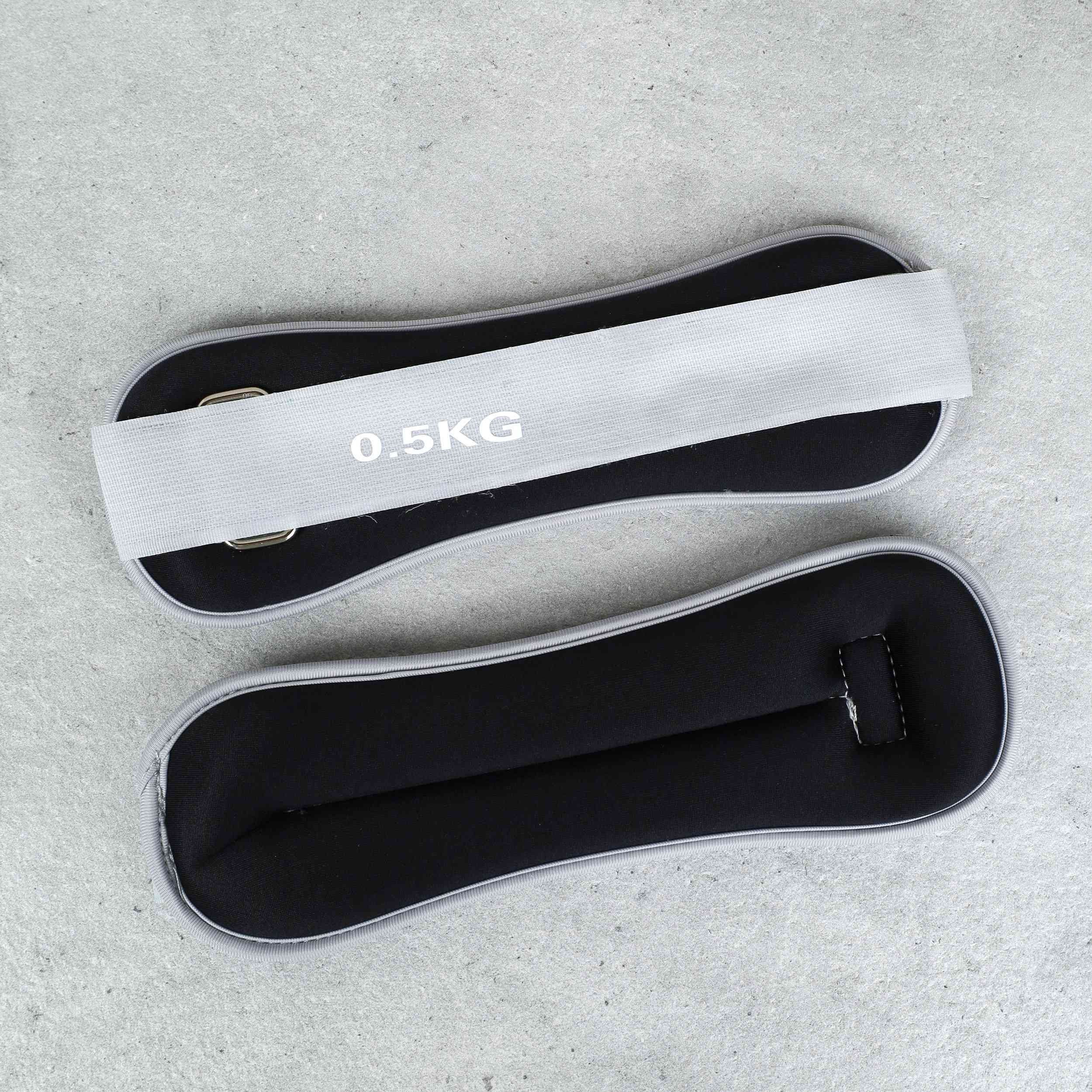 Утяжелители для рук и ног Woohooo FitLimbs II, набор 2 шт по 0,5 кг, наполнитель песок, черный Утяжелители для рук и ног Woohooo FitLimbs II, набор 2 шт по 0,5 кг, наполнитель песок, черный