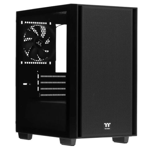 КомпьютерныйкорпусThermaltakeVersaH16TG(CA-1Y8-00S1WN-00)черный-MiniTower,Micro-ATX,Mini-ITX,USB2.0Type-A