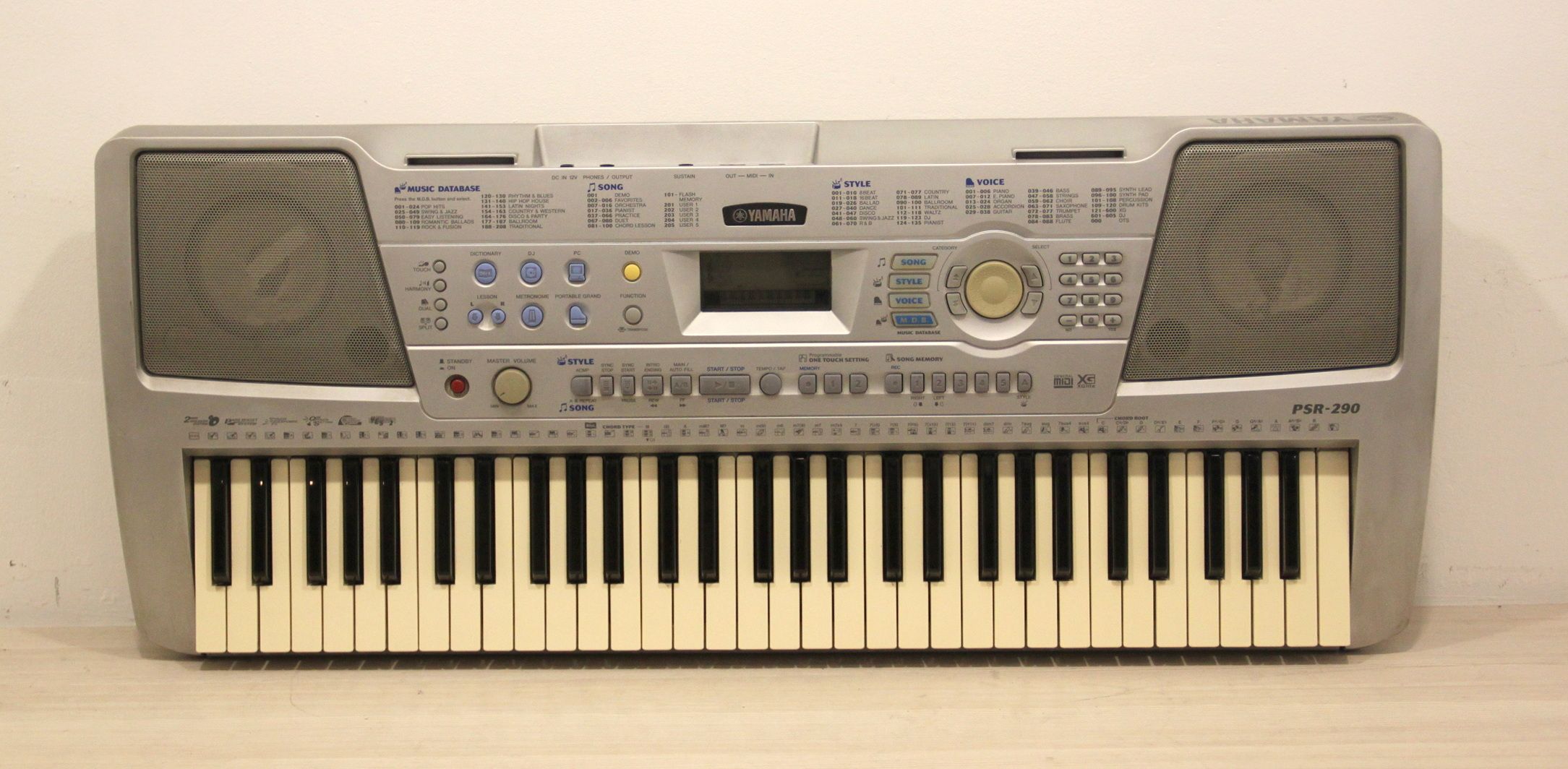 Синтезатор Yamaha PSR-290 купить на OZON по низкой цене (2641453625)