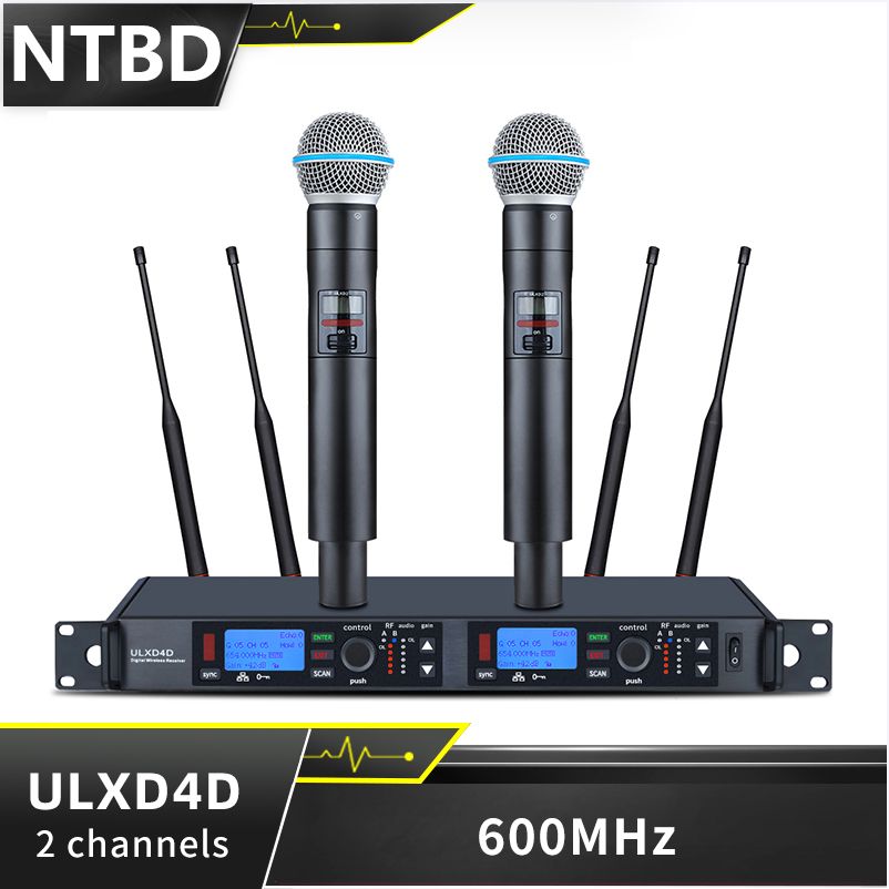 NTBD-proМикрофонуниверсальныйULXD4D,черныйматовый