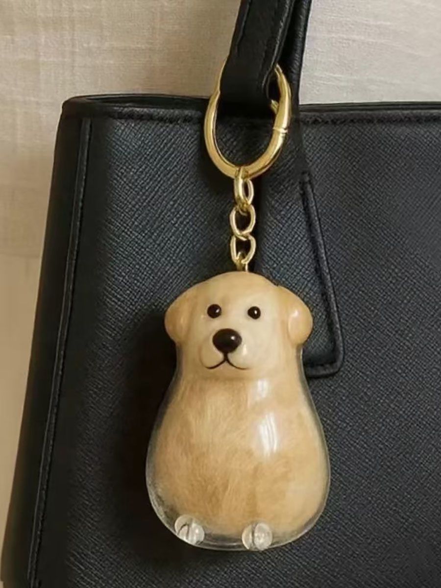 Брелок-подвескаизколлекциисобачьейшерсти