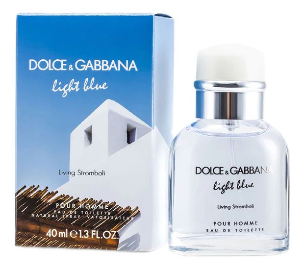 DOLCE&GABBANA Light Blue pour Homme Living Stromboli Туалетная вода 40 мл купить