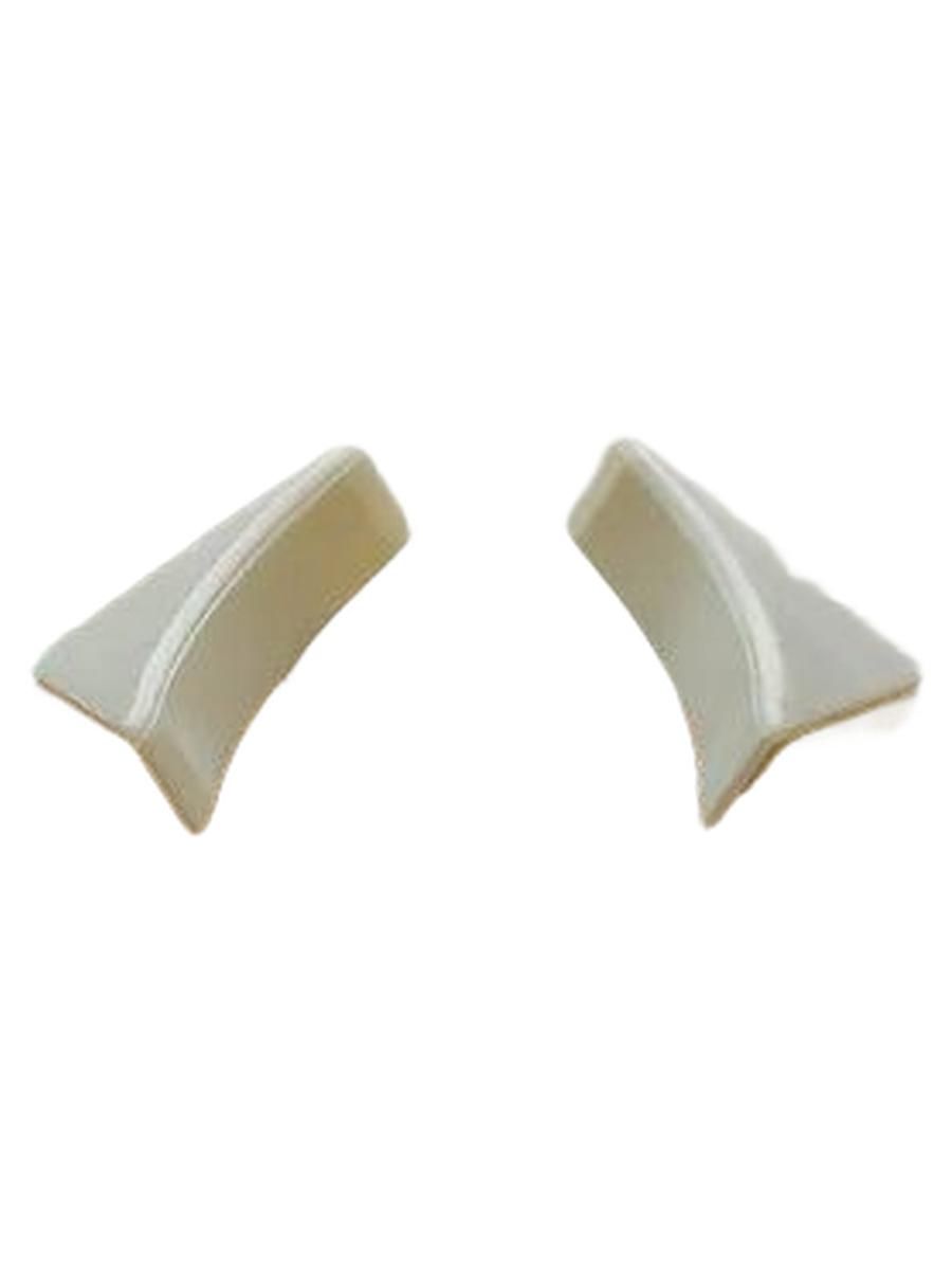 Торцевые(пара)кплинтусудлястолешницы"Идеал"молочный,светло-бежевыйцвет