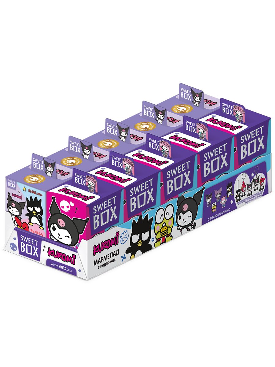 Sweet Box Конфитрейд Свитбокс Kuromi Куроми мармелад с 3Д