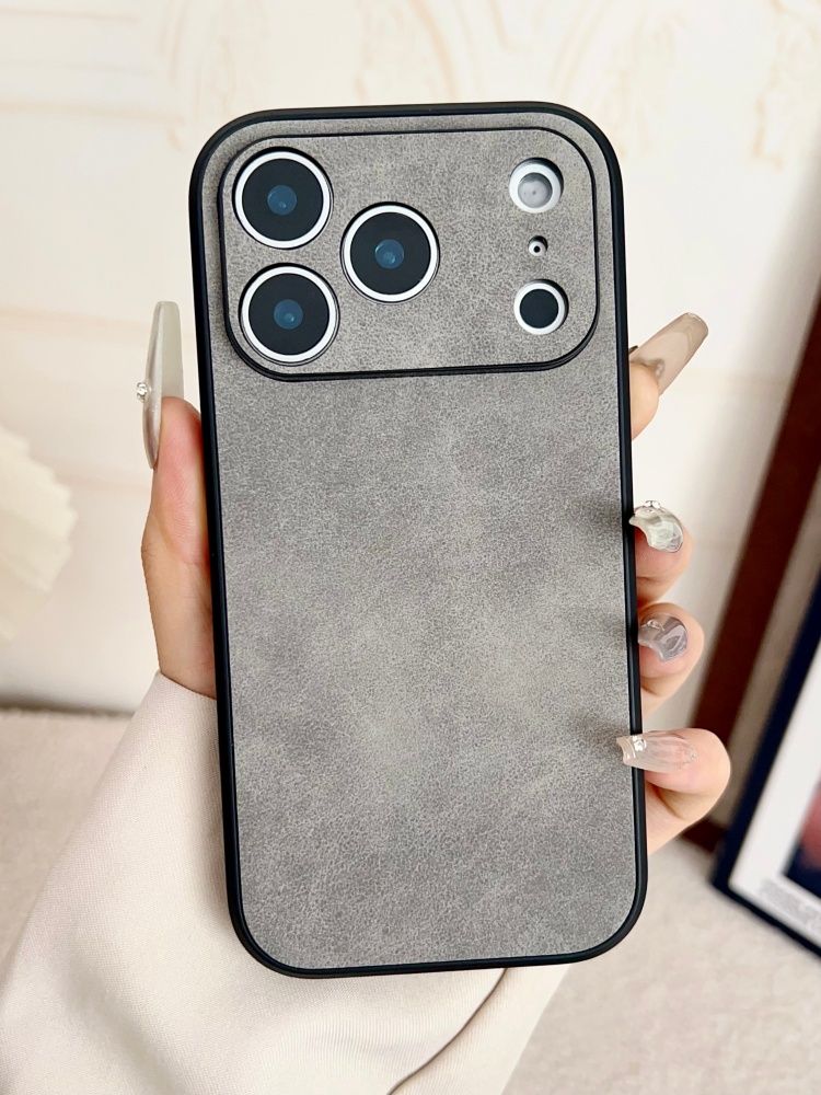 智能手机壳 用于 Apple iPhone 17 Pro Max, 热塑性聚氨酯, 灰色