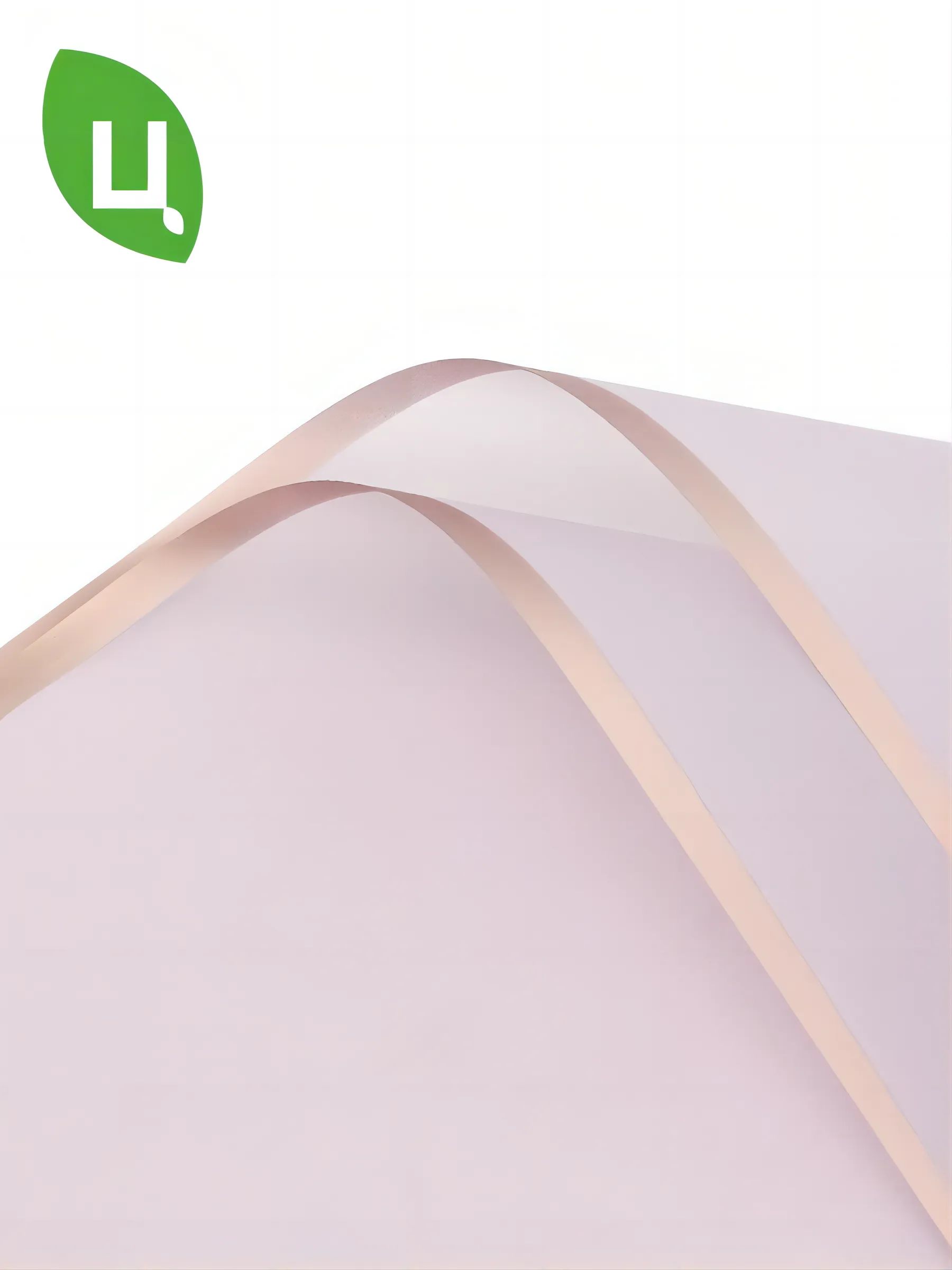 Пленка Матовая в листах прозрачно Сирень 58*58CM GDM14 в уп/ 20 штук Китай
