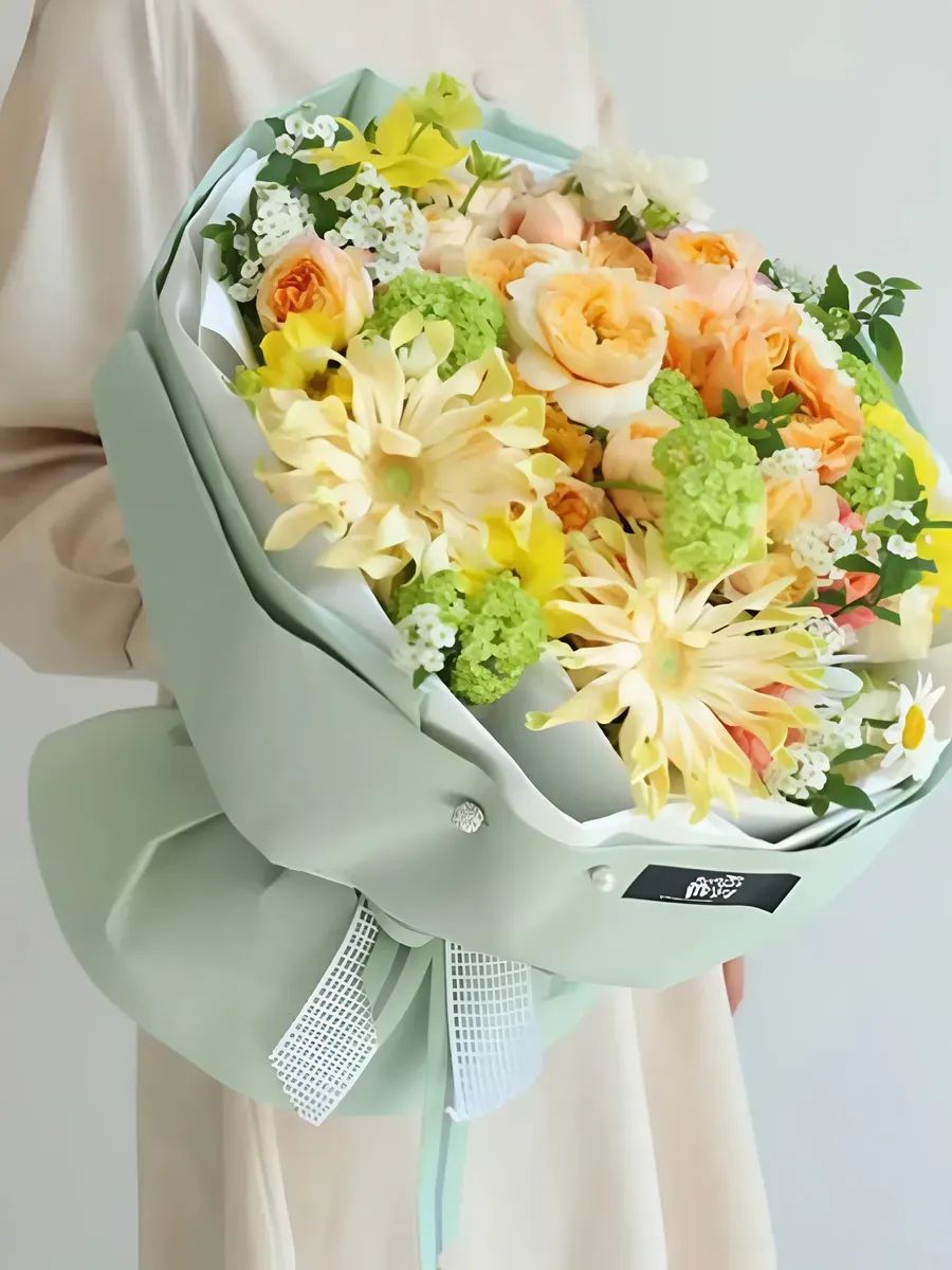 Упаковочная бумага Ёнъин кофе с молоком 60*60CM(±5%）P.KF155 Китай