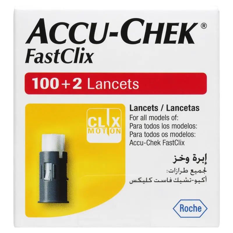 ЛанцетыAccu-CheсkFastClix102шт