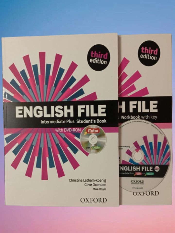 English File Intermediate Plus (Third edition) Students Book + Workbook ...
