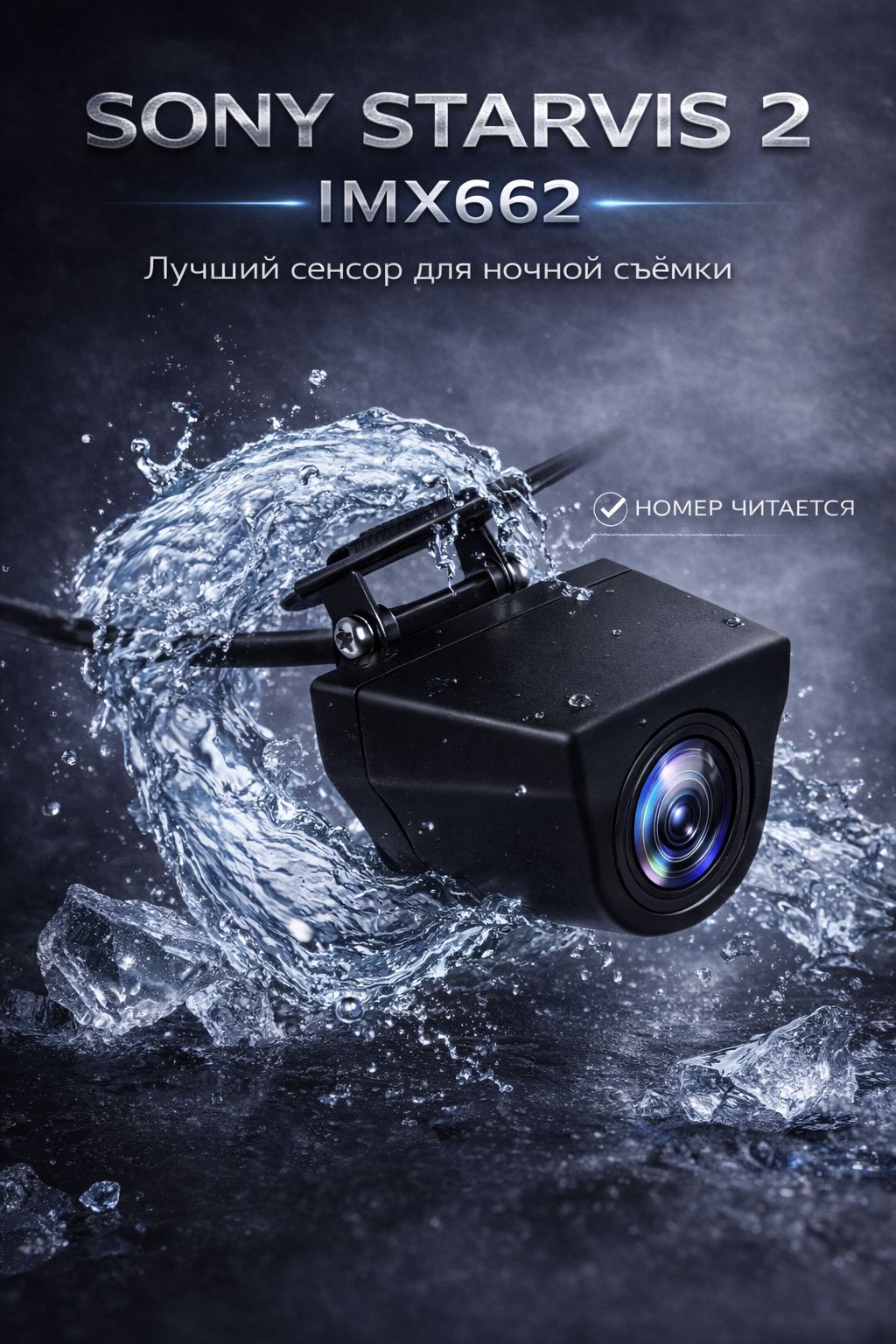 PERFECT CAM камера обзорная для автомобиля, камера заднего вида, обзор 170°