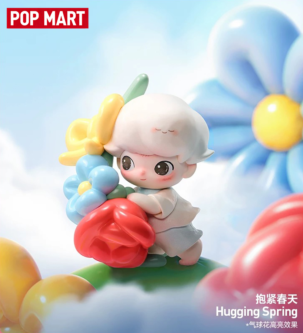 Dimoo Hugging Spring Коллекционная POP MART - DIMOO Moments in Bloom Series Figures,Hugging ...