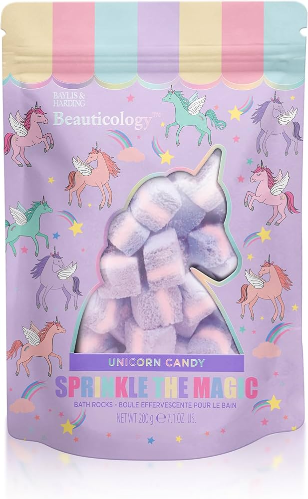 Baylis & Harding - Beauticology Sprinkle the Magic Bath Rocks Камни-шипучки для ванны 200 гр купить