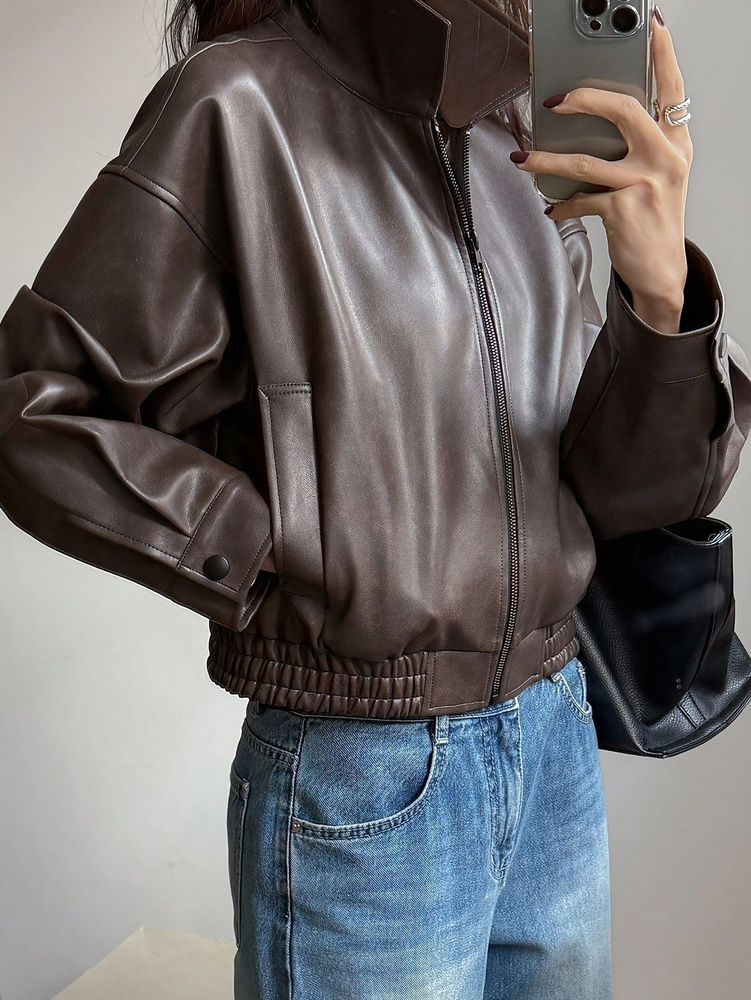 Куртка leather jacket #1