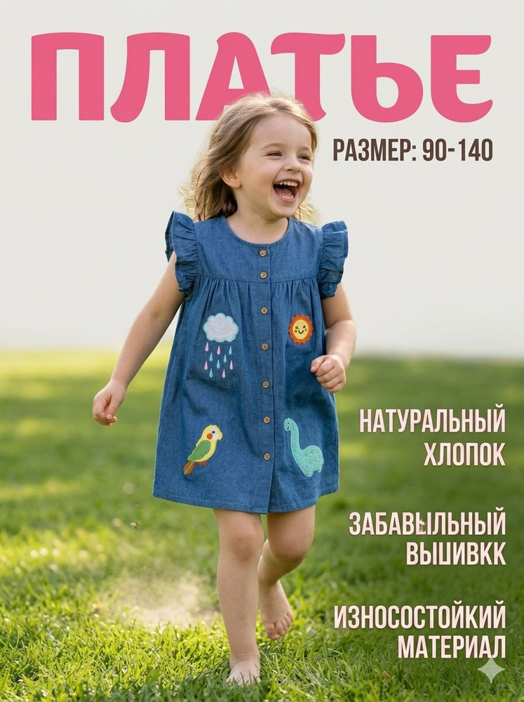 Платье Джинсовое платье #1