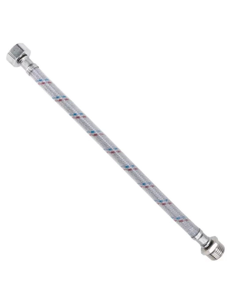 Подводка для воды AquaLine 1/2", 2 м, г-ш, латунь, полимер #1
