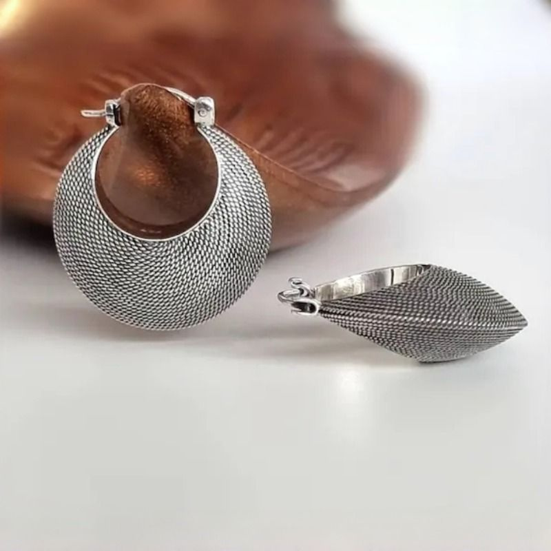 Серьги кольца #1