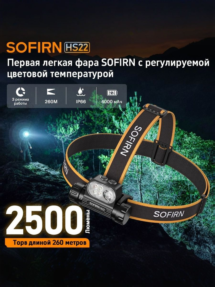 Sofirn Фонарь-прожектор #1