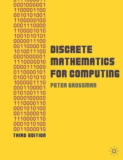 Discrete Mathematics for Computing #1