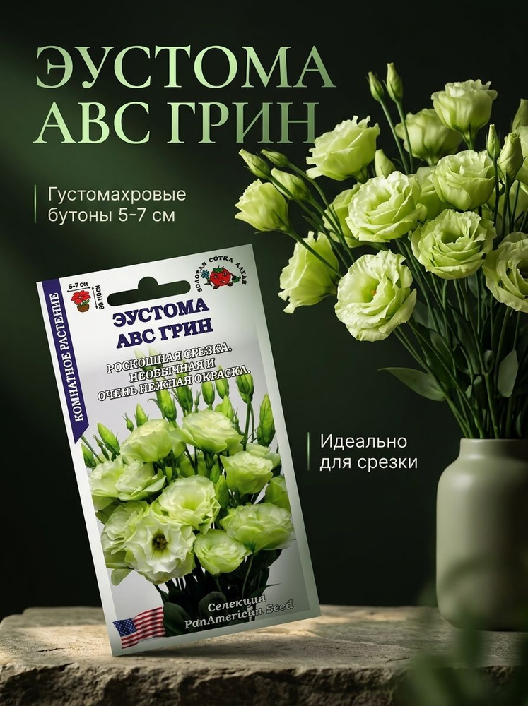Эустома АВС Грин #1