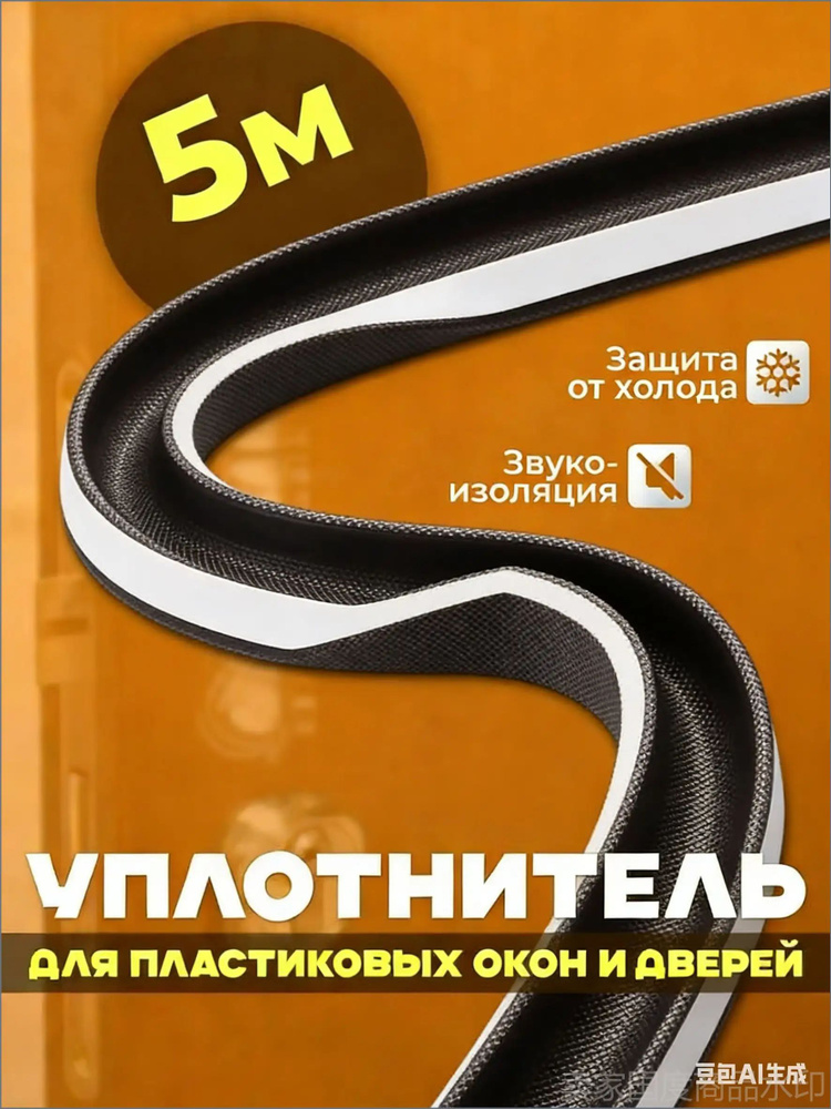 Самоклеящийся уплотнитель уплотнительная лента для окон #1