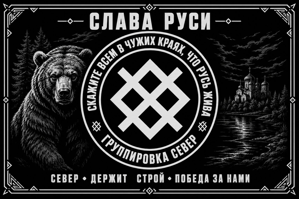 Флаг север #1
