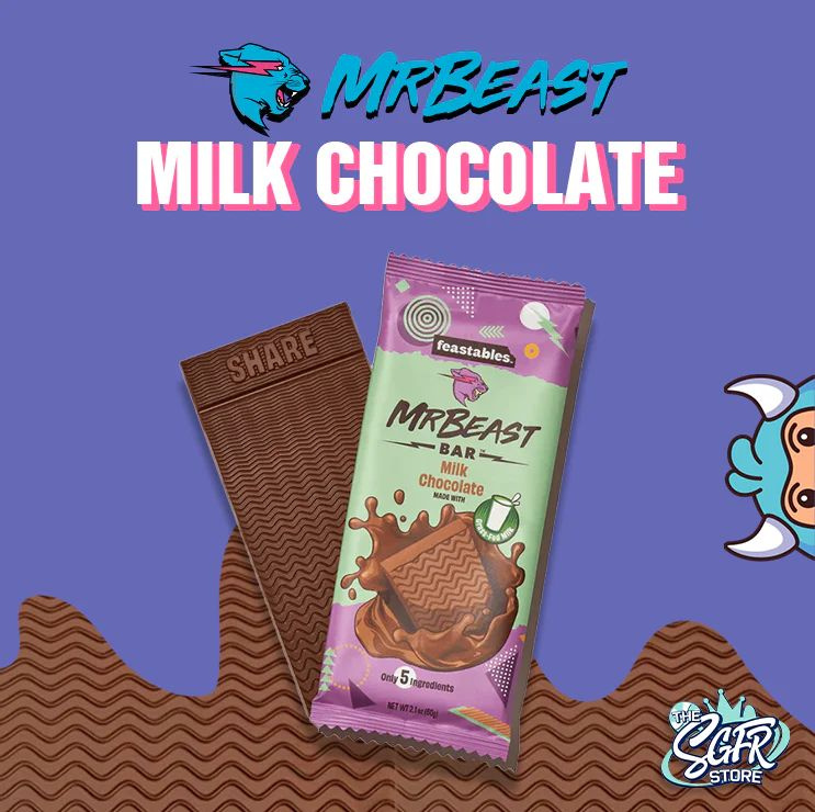 Mr. Beast milk chocolate /feastables/Шоколад мистера биста - купить с ...