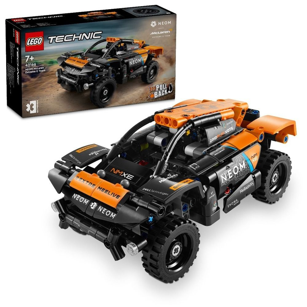 42166 Пластиковый Конструктор LEGO Technic 42166 McLaren Extreme E-Race/  252 детали/ 7+ - купить с доставкой по выгодным ценам в интернет-магазине  OZON (1413869575)