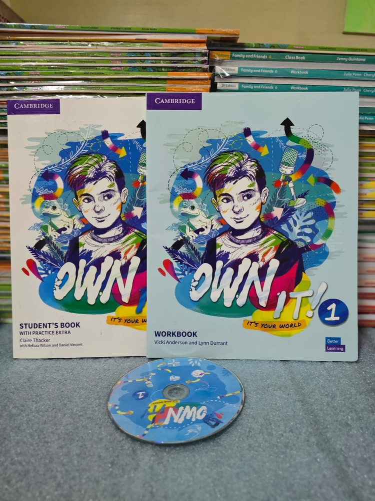 Own it 1, Student's Book, Workbook + CD ( учебник, раб.тетрадь и диск ...