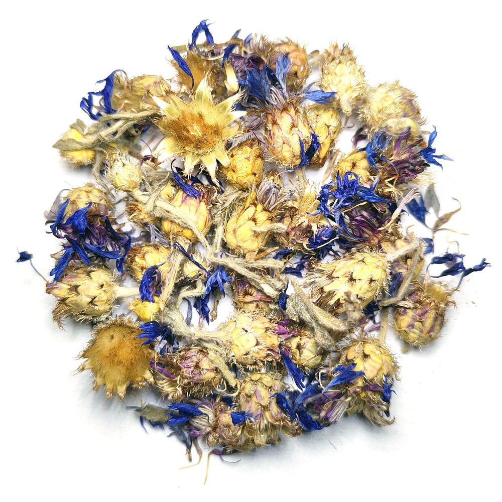 Василек синий цветки, чайный напиток #1