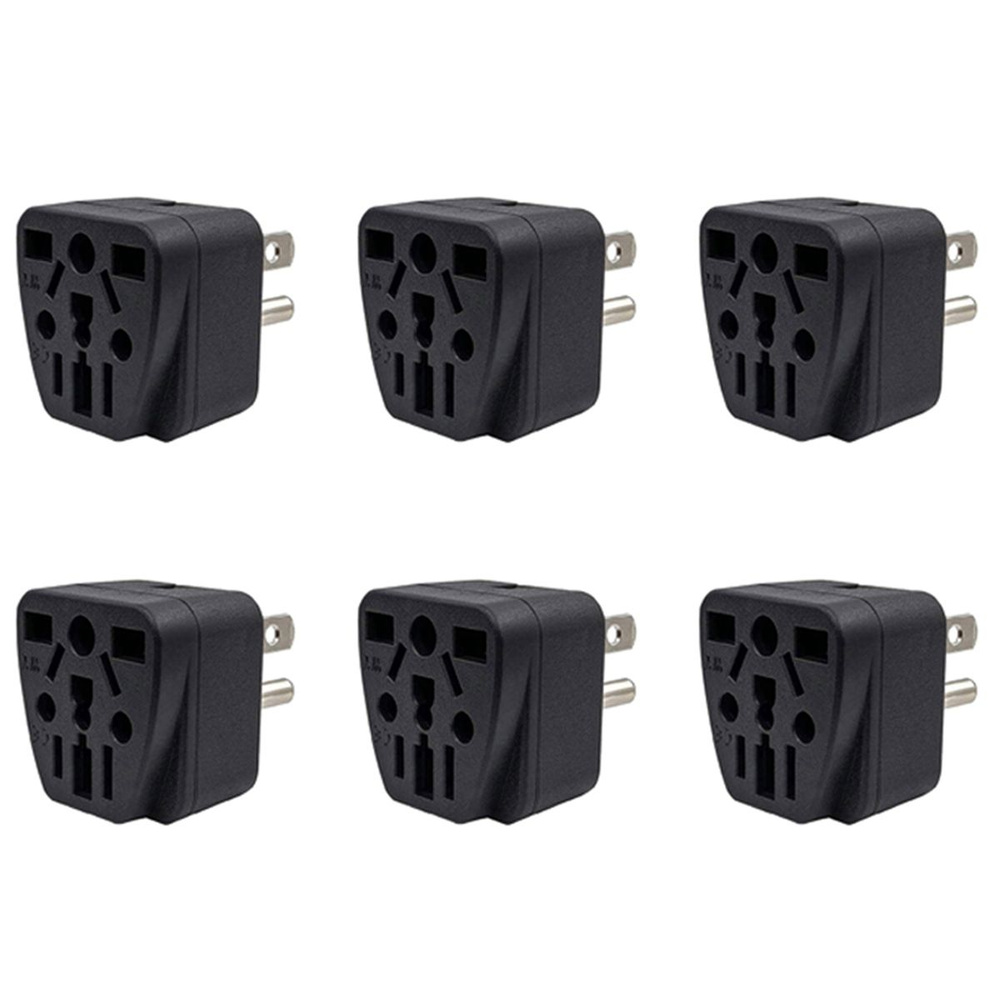 Адаптер вилки США из ЕС/Великобритании/Австралии в США (тип B ...
