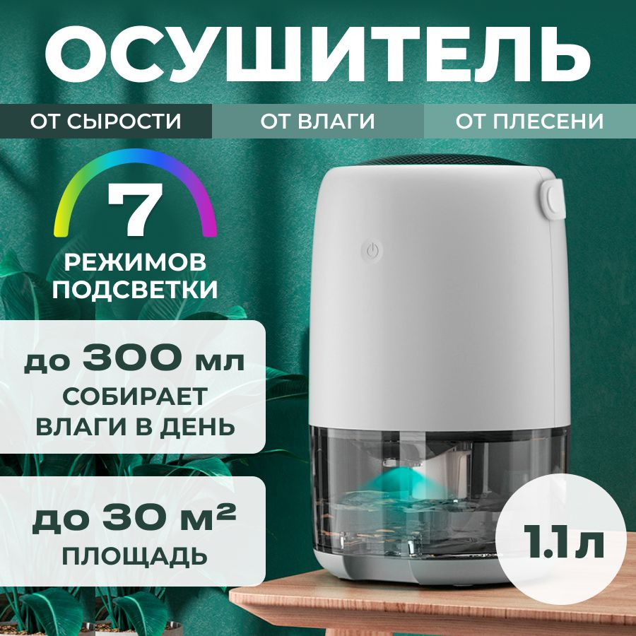 Осушитель воздуха Houft SO-004_30, белый - купить по выгодным ценам в  интернет-магазине OZON (743540960)