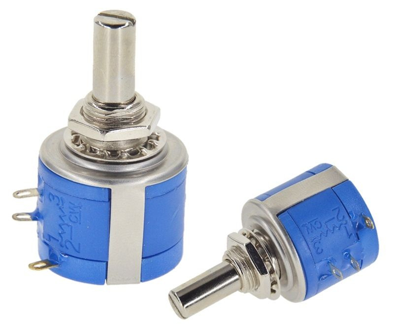 Потенциометр поворотный Bourns 3541H-1-502L - купить с доставкой по ...