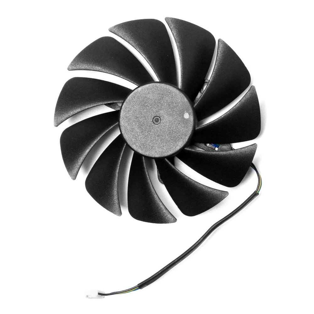 Замена вентилятора охлаждения видеокарты PLA09215B12H Вентилятор ...