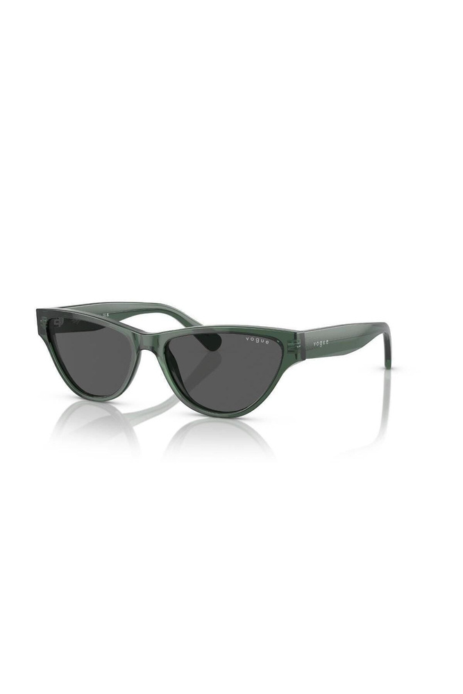 Vogue Eyewear Men's VO5620S Sunglasses – Rectangular Frame, Clear Gradient Blue Lenses, UV Protection