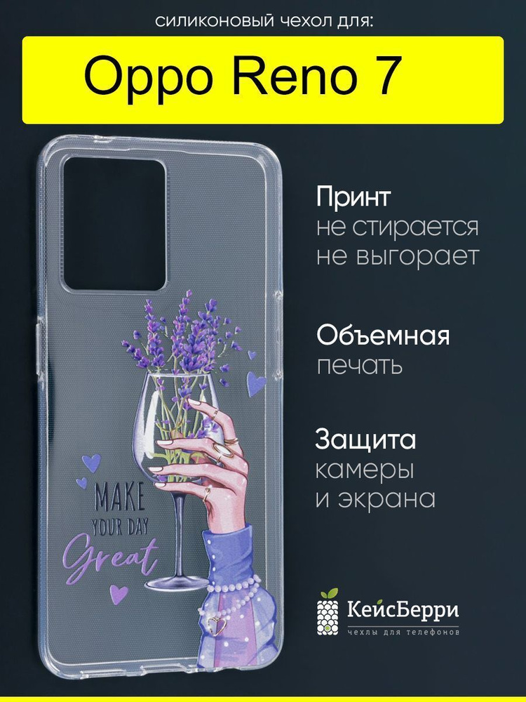 Чехол для Oppo Reno 7, серия Clear #1
