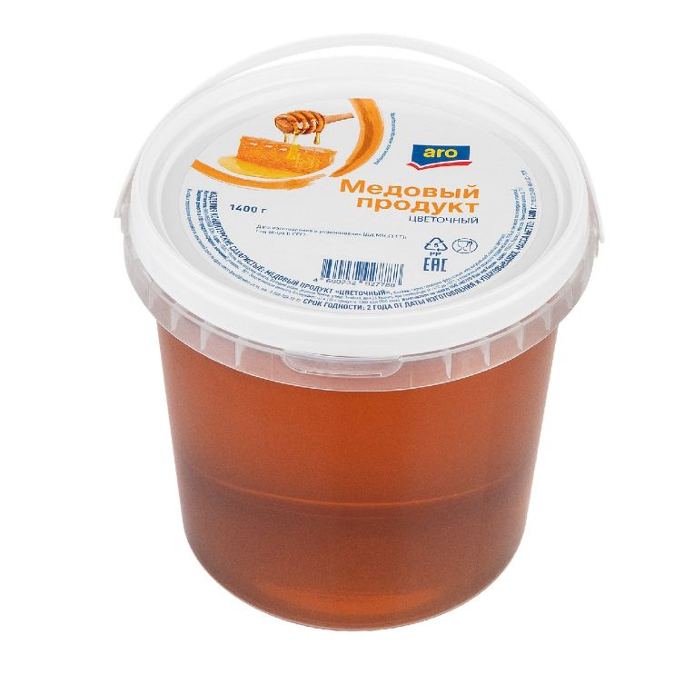 aro Медовый продукт Цветочный, 1,4 кг - купить с доставкой по выгодным ...