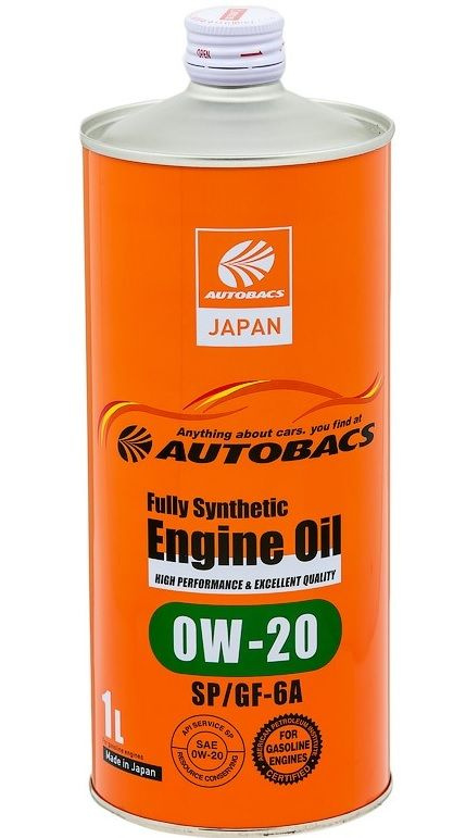 Масло моторное Autobacs 0W-20 Синтетическое - купить в интернет ...