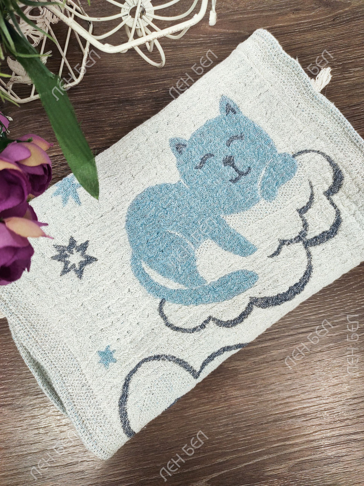 Гостевое полотенце Белорусский лен ОршаЛен-20С192/ Хлопок, Лен 30x67 см ...