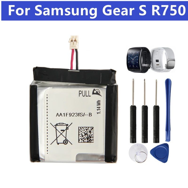 Сменный аккумулятор для Samsung Gear S SM-R750 R750 Смарт-часы ...