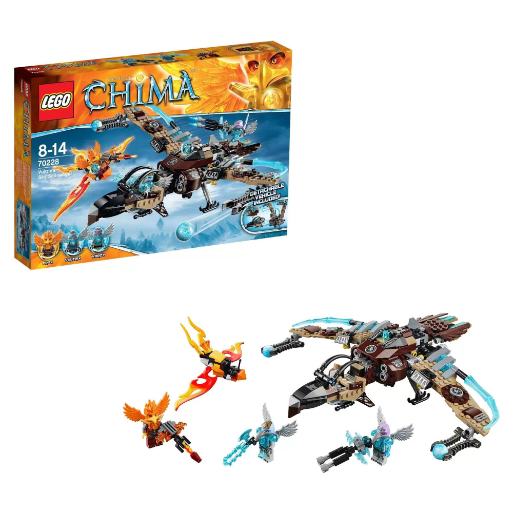 Конструктор LEGO Legends of Chima 70228 Атакующий истребитель