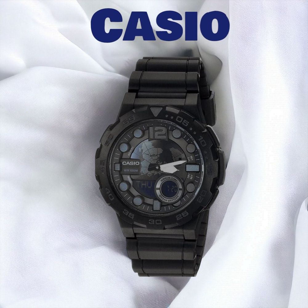 Наручные часы CASIO AEQ-100W-1B #1