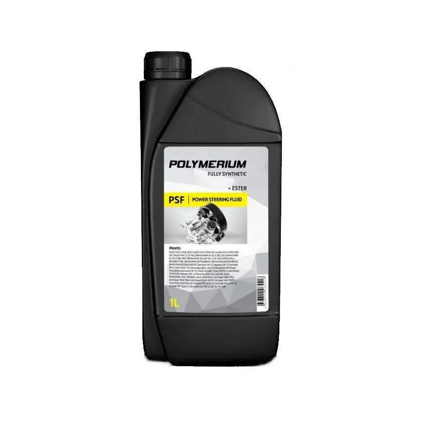 Жидкость для гидроусилителя руля POLYMERIUM PSF Power Steering Fluid 1л ...