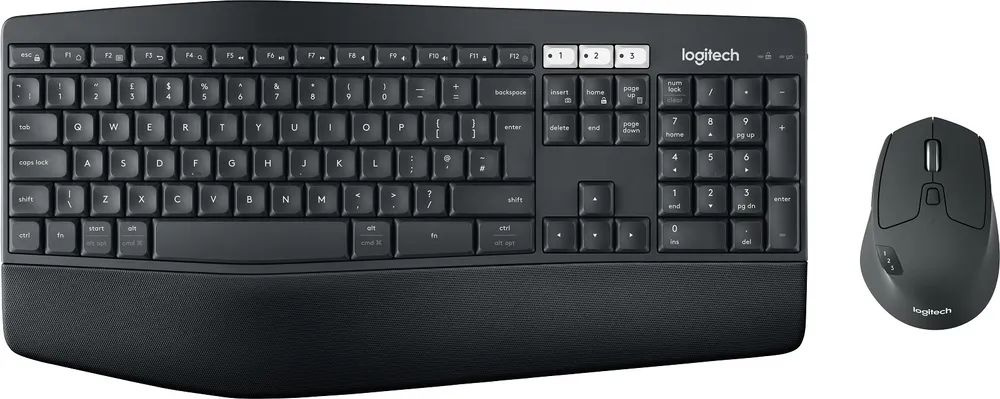 Комплект клавиатура + мышь беспроводная Logitech MK850 Performance (920-008232), 107 клавиш, черный  #1