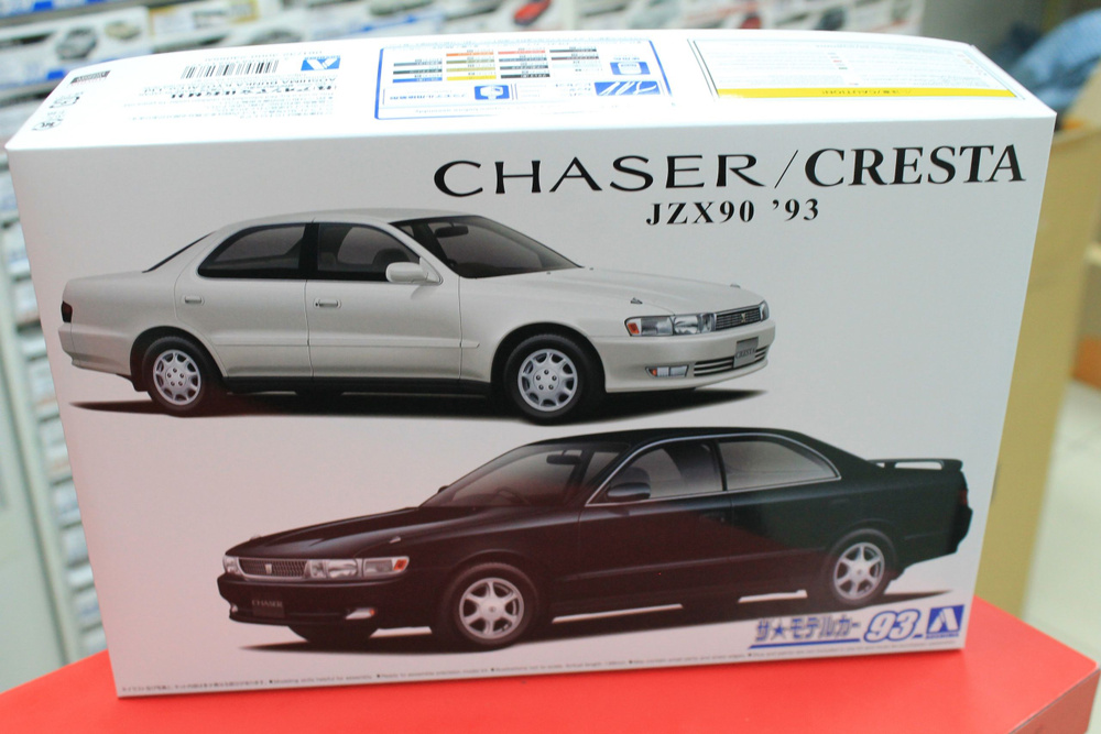 Сборная модель Aoshima 1:24 06173 Toyota Chaser/Cresta JZX90 - купить с ...